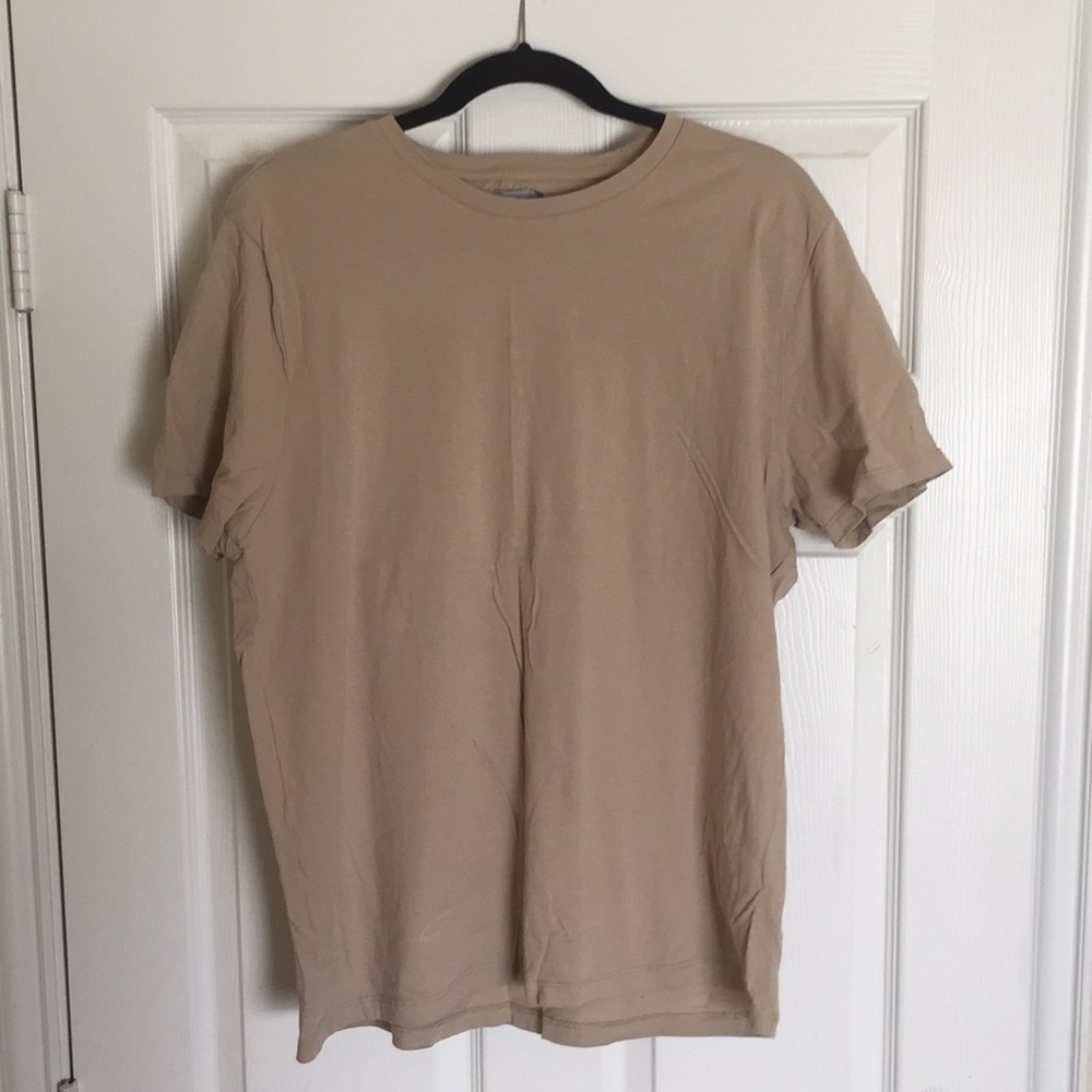 ASOS shirt tan XL